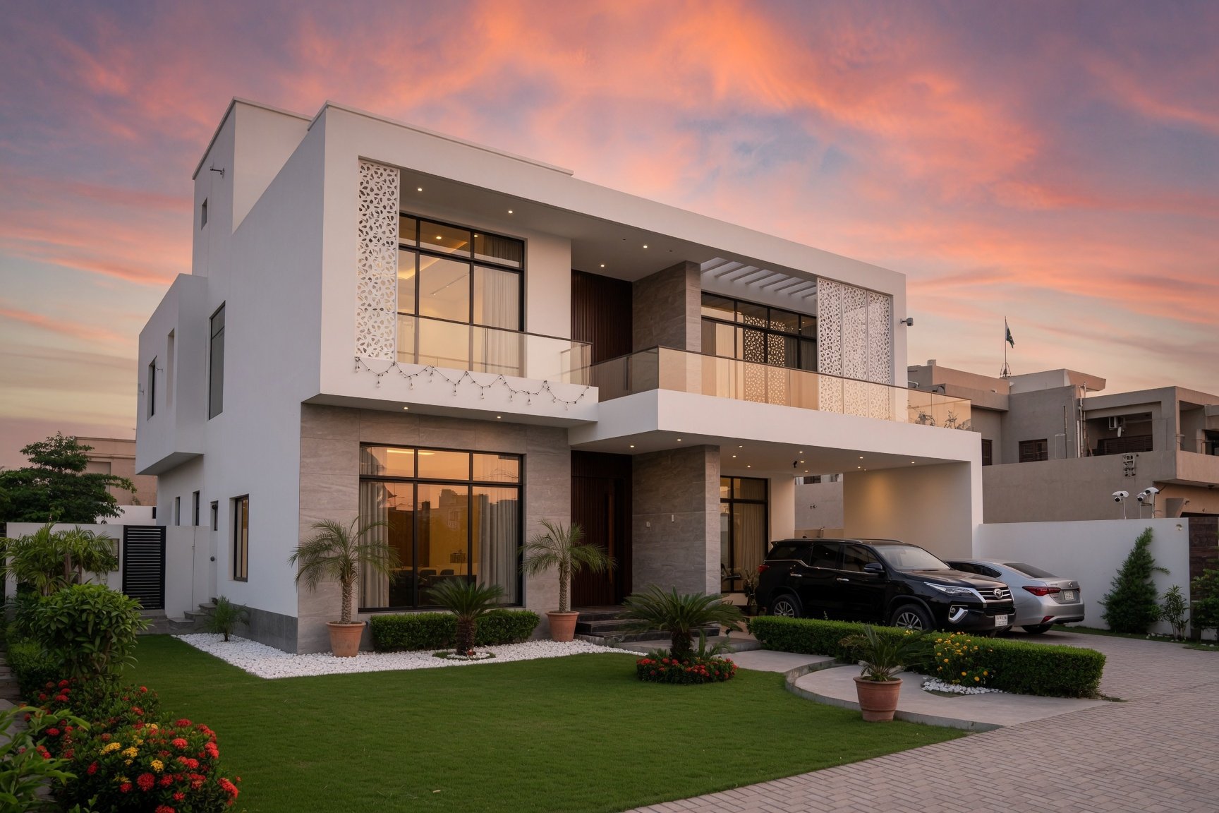 Modern Pakistani residence on Estate WX